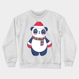 Christmas Panda Crewneck Sweatshirt